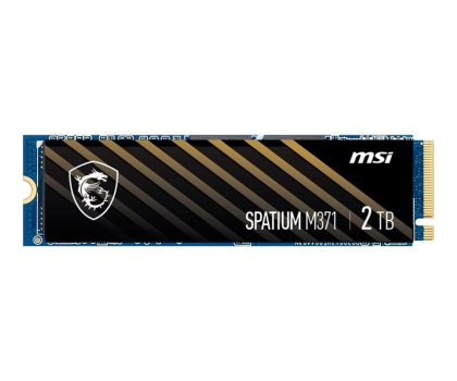 Dysk wewnętrzny MSI SPATIUM M371 PCIe 3.0 NVMe M.2 2TB S78-440Q450-P83